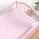 Lençol Berço com Elástico Estrela Rosa - imagem 2