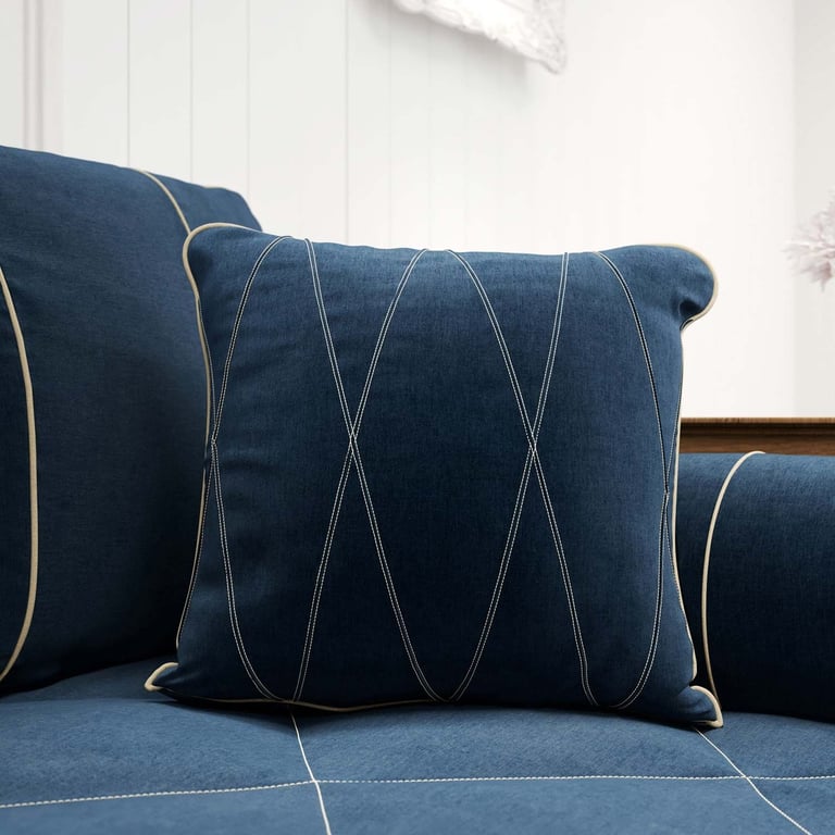 Quarto de Bebê Completo Realeza Azul Marinho 20 Peças — vista alternativa