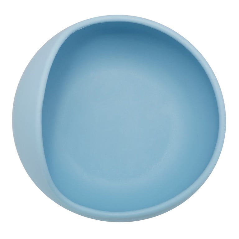 Bowl de Silicone com Ventosa Azul — vista alternativa