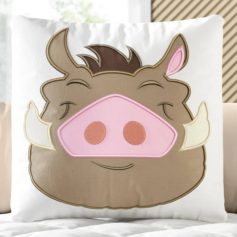 Almofada Quadrada Pumba — vista alternativa