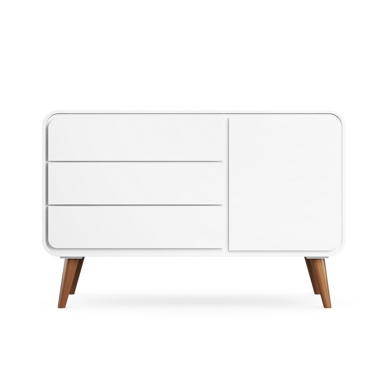 Cômoda Infantil Branco com Porta Confort — vista alternativa