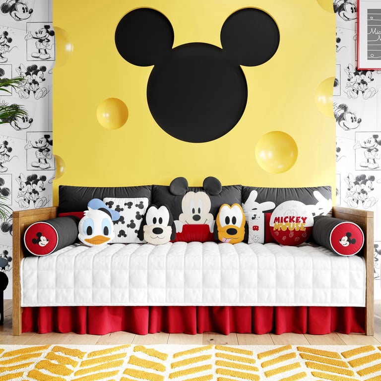 Kit Cama Babá Amiguinhos Mickey Mouse — vista alternativa