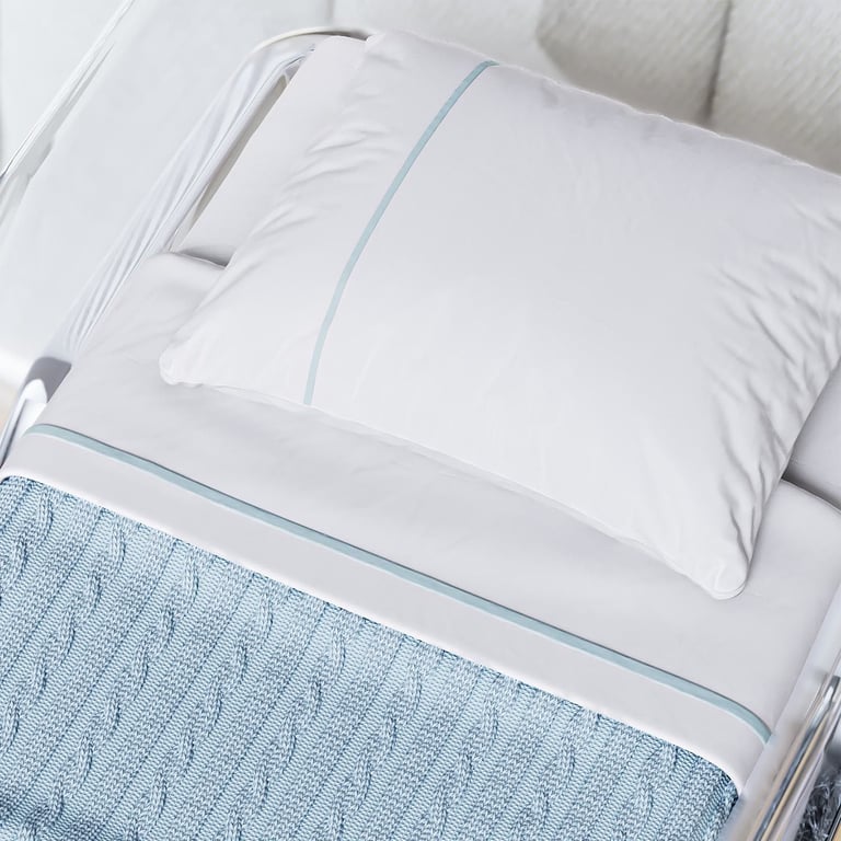 Jogo de Lençol Berço Maternidade Requinte Rosa