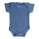 Kit Body Manga Curta Smoby Baby Liso Azul 3 Peças - imagem 5