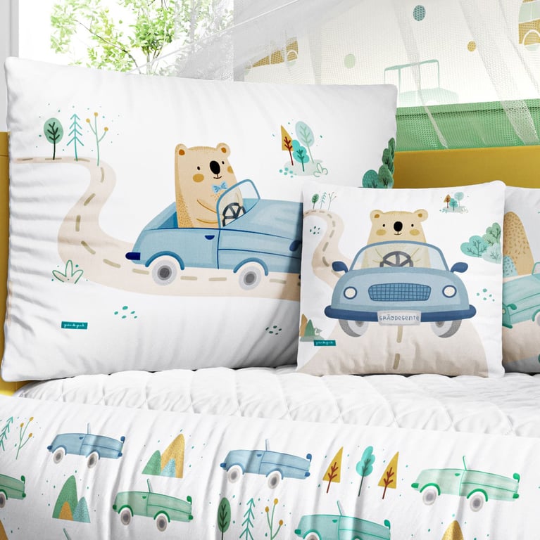 Kit Berço Urso e o Carrinho