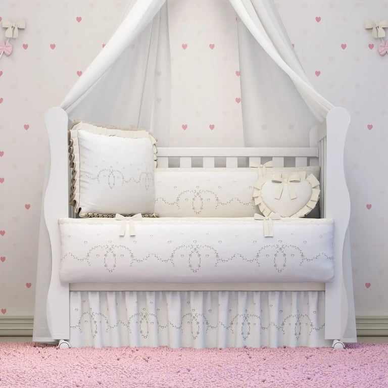 Kit Berço Alice Bege — vista alternativa