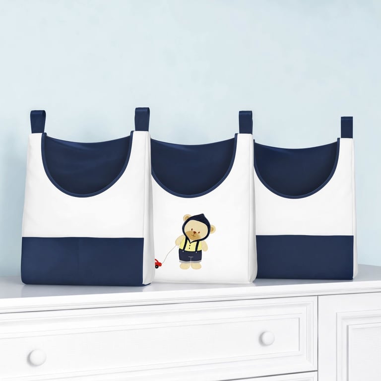 Porta Fraldas Ursinho Bebê