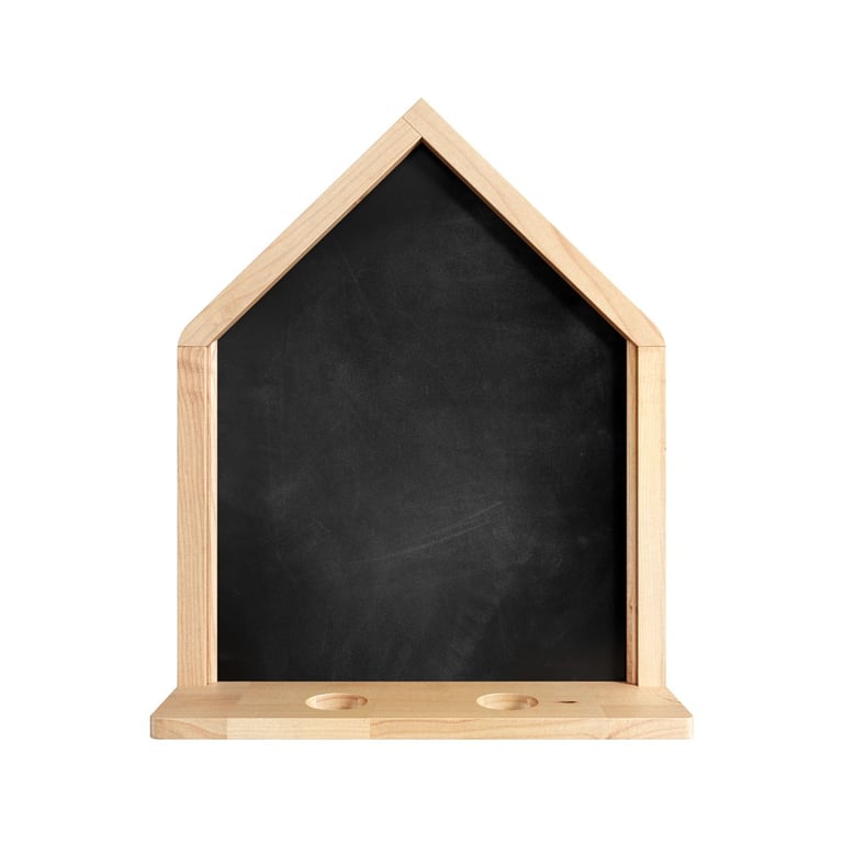 Lousa de Parede Casinha para Desenho Madeira — vista alternativa