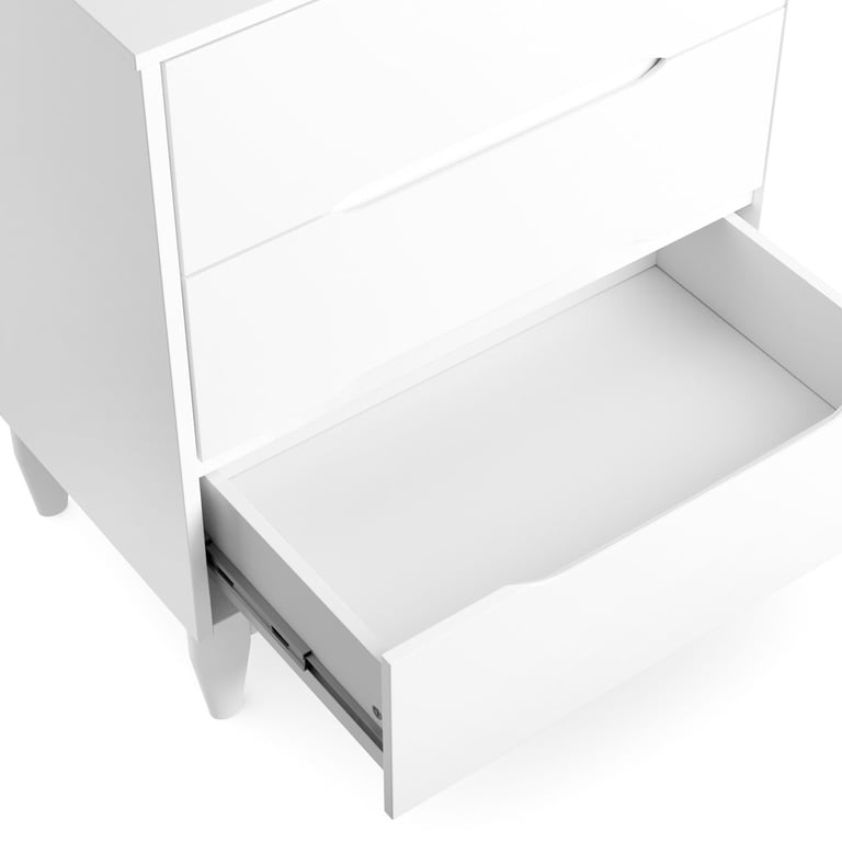 Cômoda Infantil 3 Gavetas Branco Tomi — vista alternativa