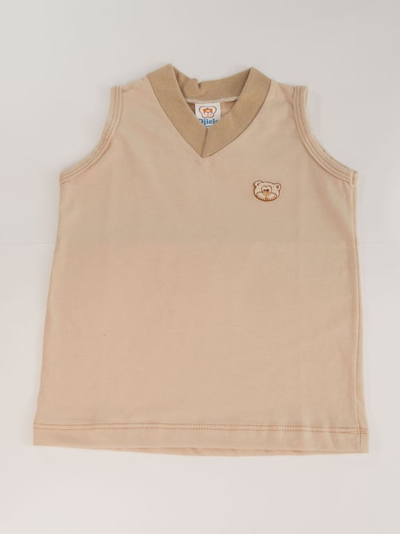 Camiseta Regata Bege