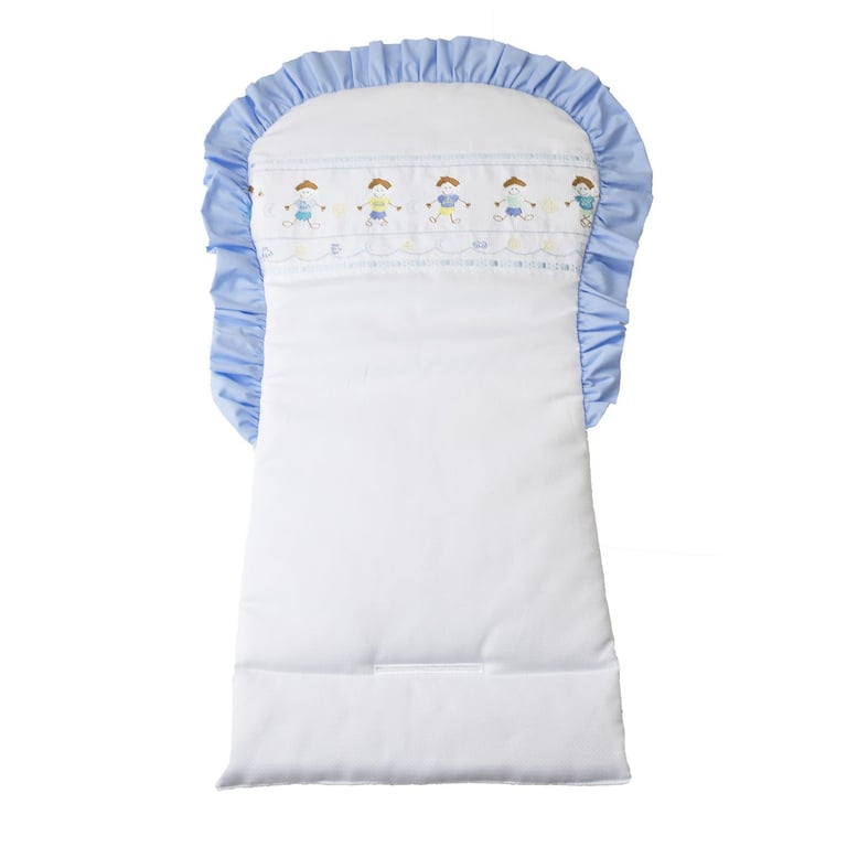 Capa de Carrinho Menino Baby Azul