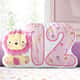 Almofada Mesversário Selva Baby Rosa - imagem 2