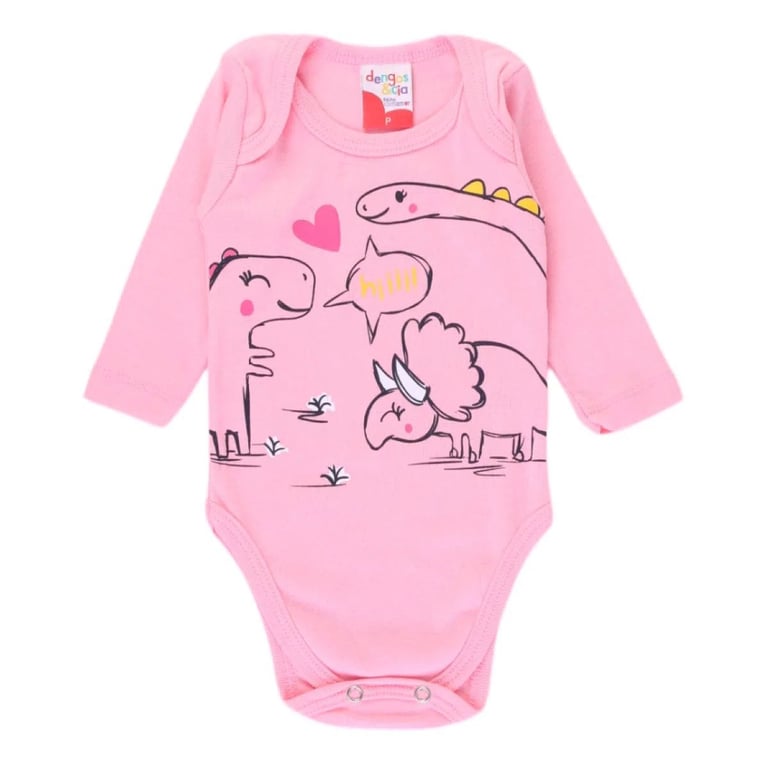 Conjunto Bebê Dengos e Cia Dino — vista alternativa