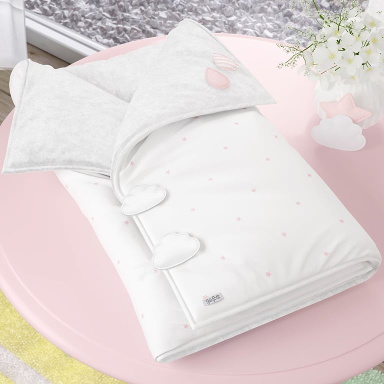 Porta Bebê Gotinhas e Nuvem de Algodão