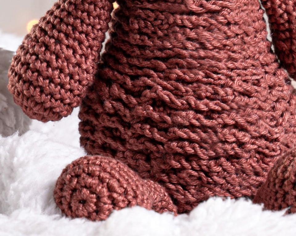 Cachorrinho Amigurumi Spaniel D’água Americano — vista alternativa