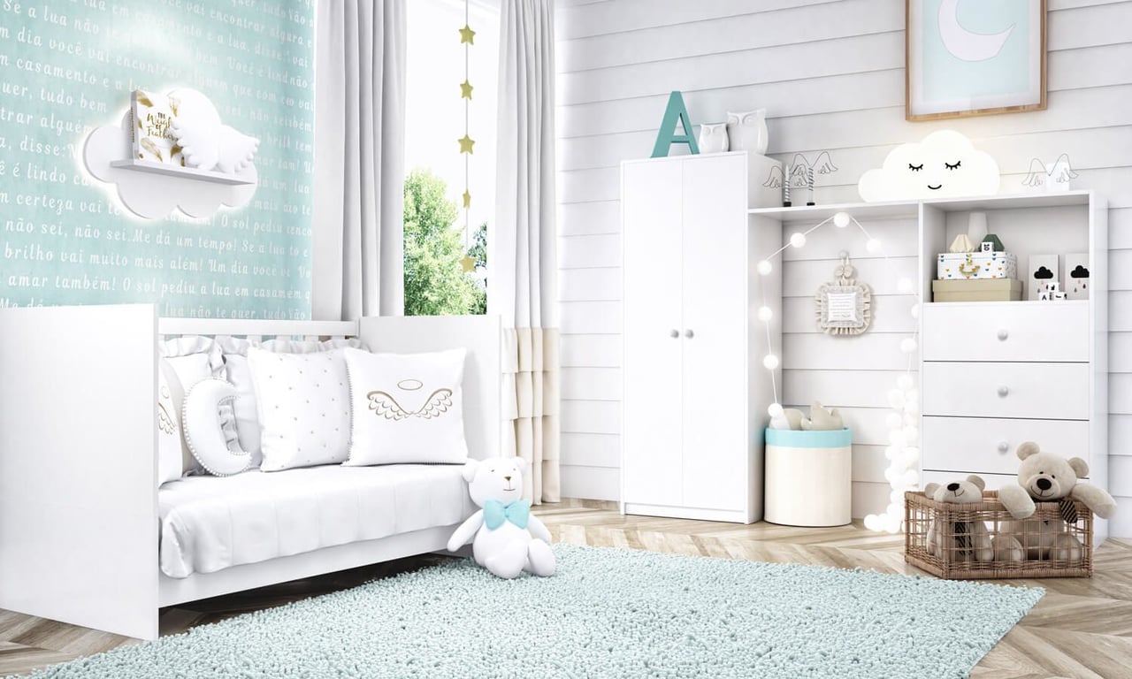 Berço Americano Branco Bianco — vista alternativa