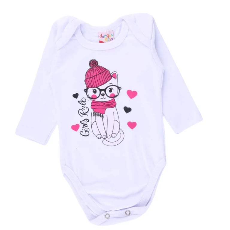 Conjunto Bebê Dengos e Cia Gatinha — vista alternativa