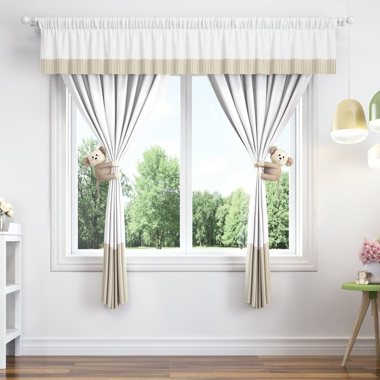 Cortina Amiguinhos Safári 1,50m