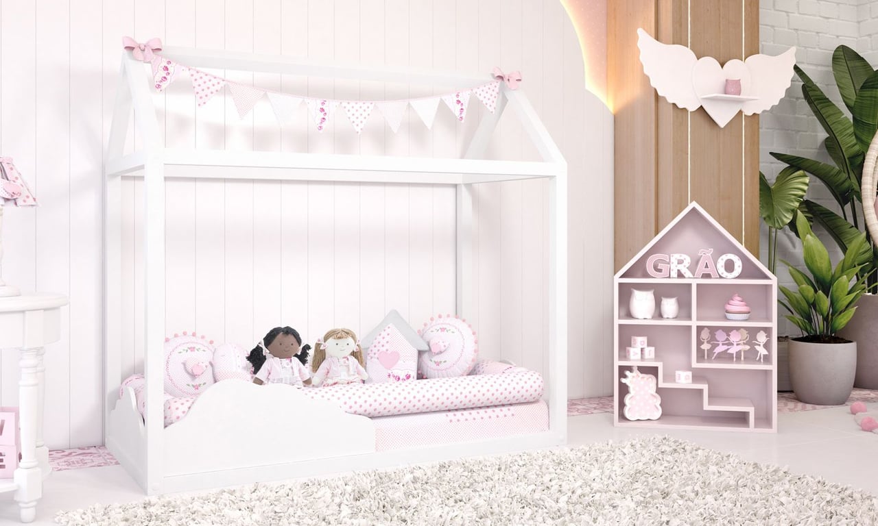 Kit Montessoriano Patchwork Rosa