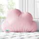 Quarto de Bebê Completo Trança Nuvem Coração Rosa 16 Peças - imagem 3