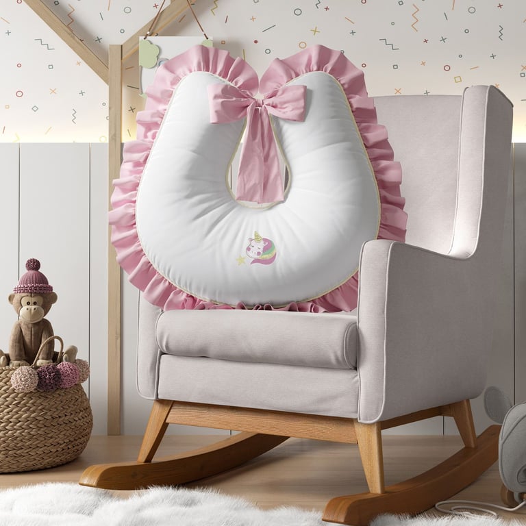 Almofada Amamentação Amiguinhas Unicórnio — vista alternativa