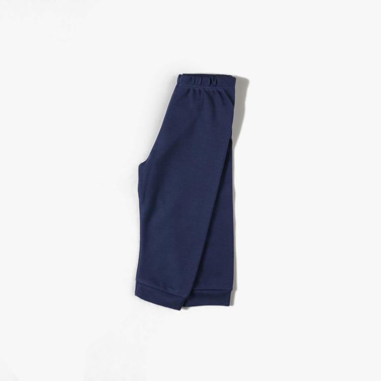 Calça Bebê Comfort em Algodão Egípcio Azul Bebê — vista alternativa