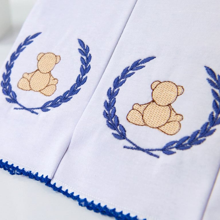 Jogo de Fraldas Boca Malha Teddy Marinho — vista alternativa