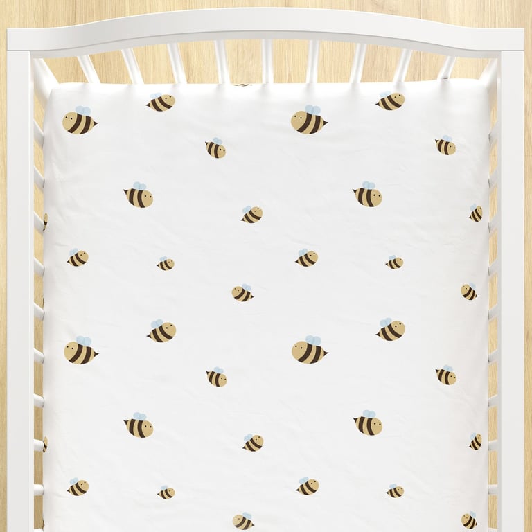 Lençol Berço com Elástico Abelhinha — vista alternativa