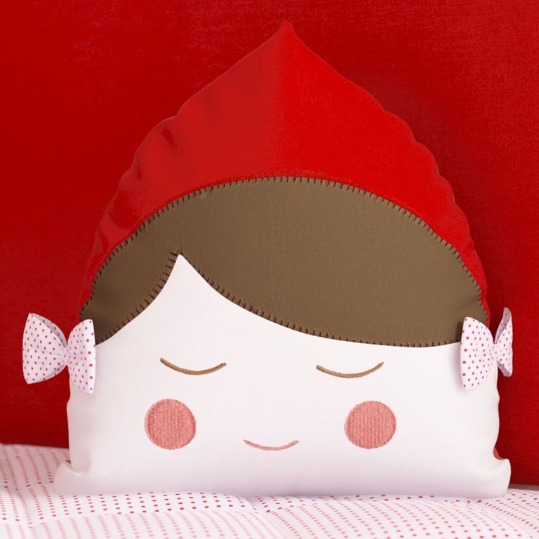 Almofada Chapeuzinho Vermelho 22cm