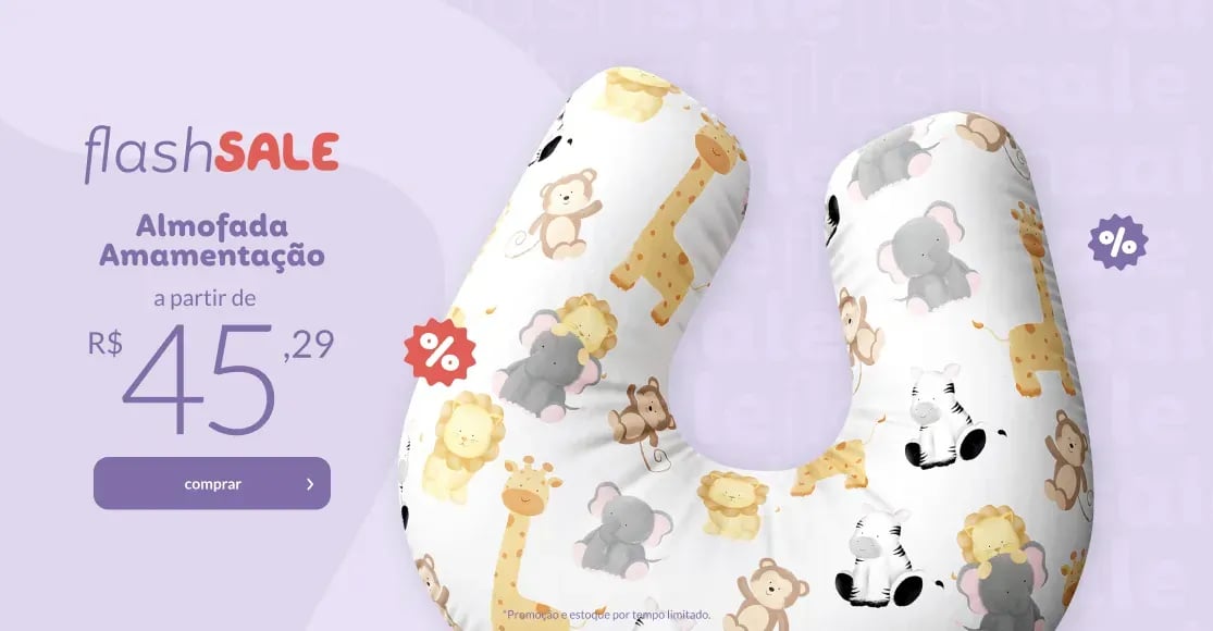 Flash Sale - Almofada Amamentação
