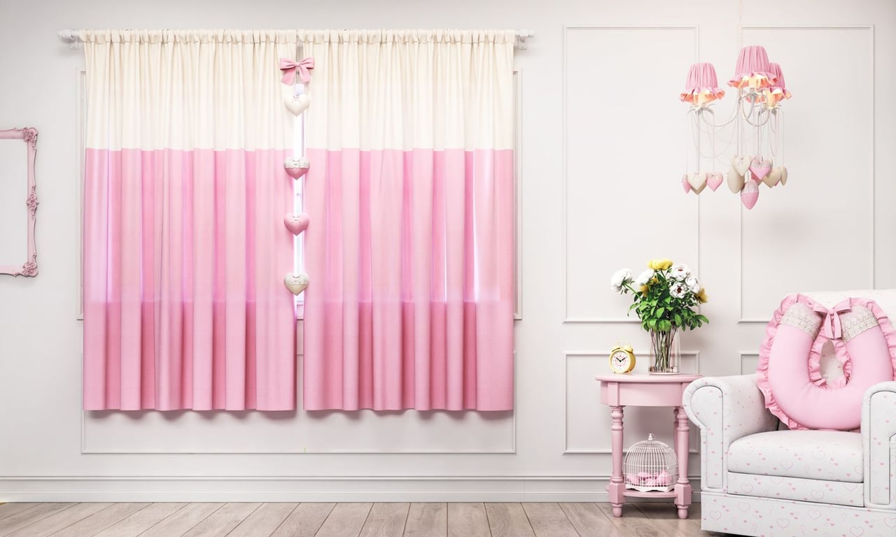 Cortina Coração 1,50m