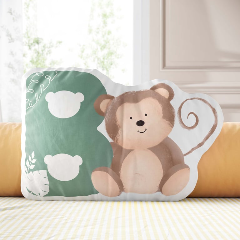 Almofada Safári Aquarela Letras de A a Z