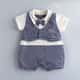 Macacão Curto com Colete e Gravata Borboleta Azul - imagem 6