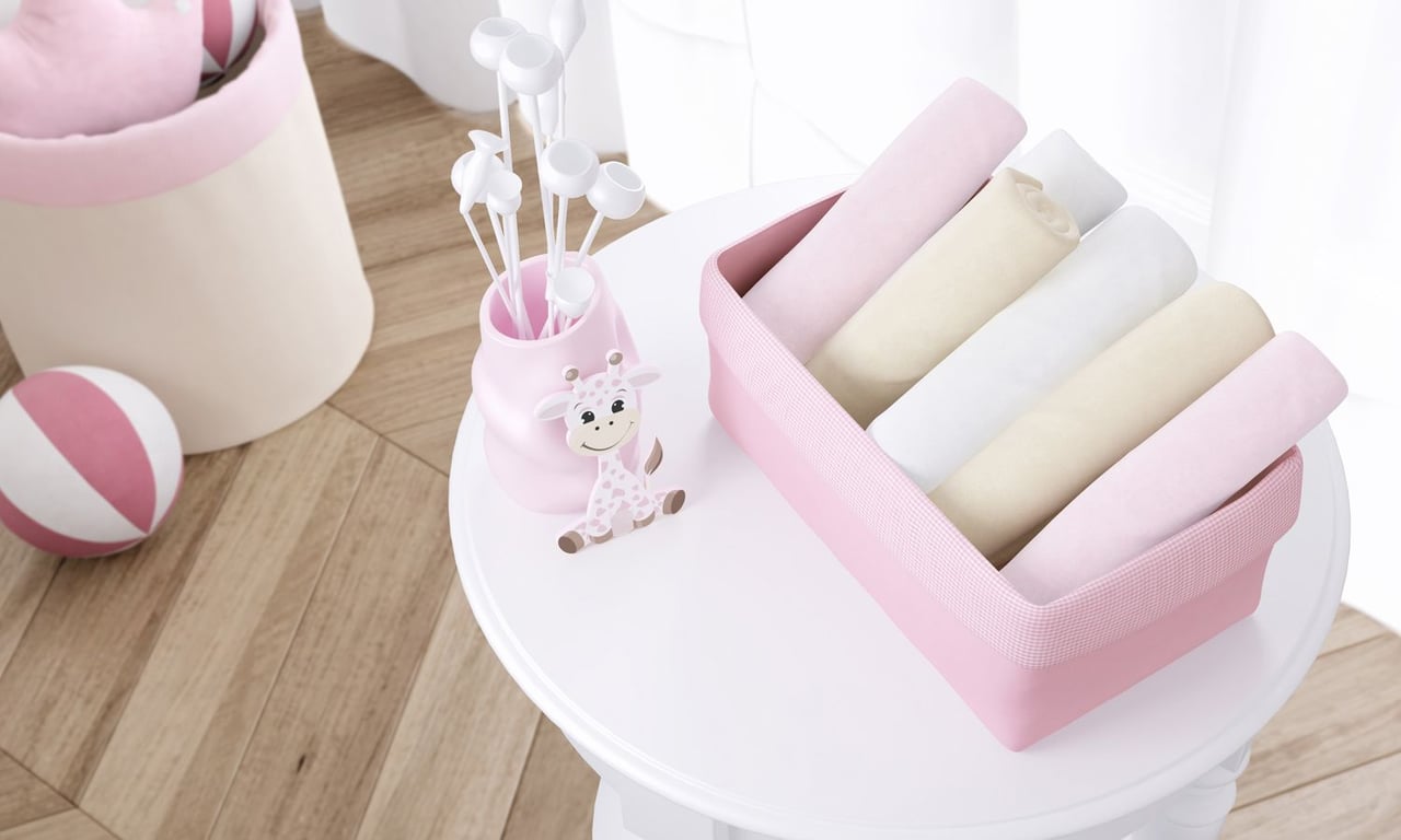 Cesto Organizador Girafinha Clássica 36cm