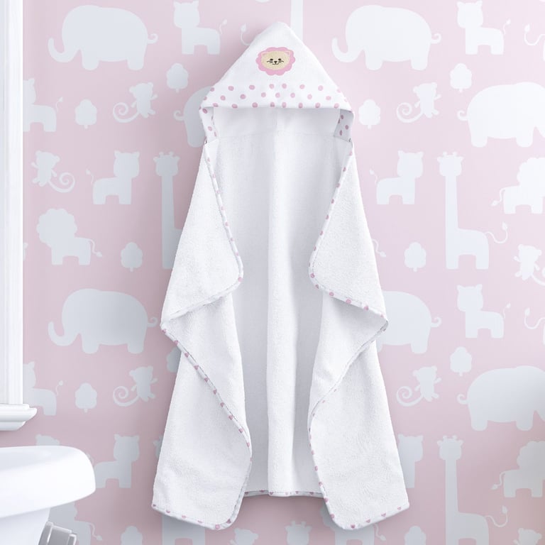 Toalha com Capuz Amiguinho Leão — vista alternativa