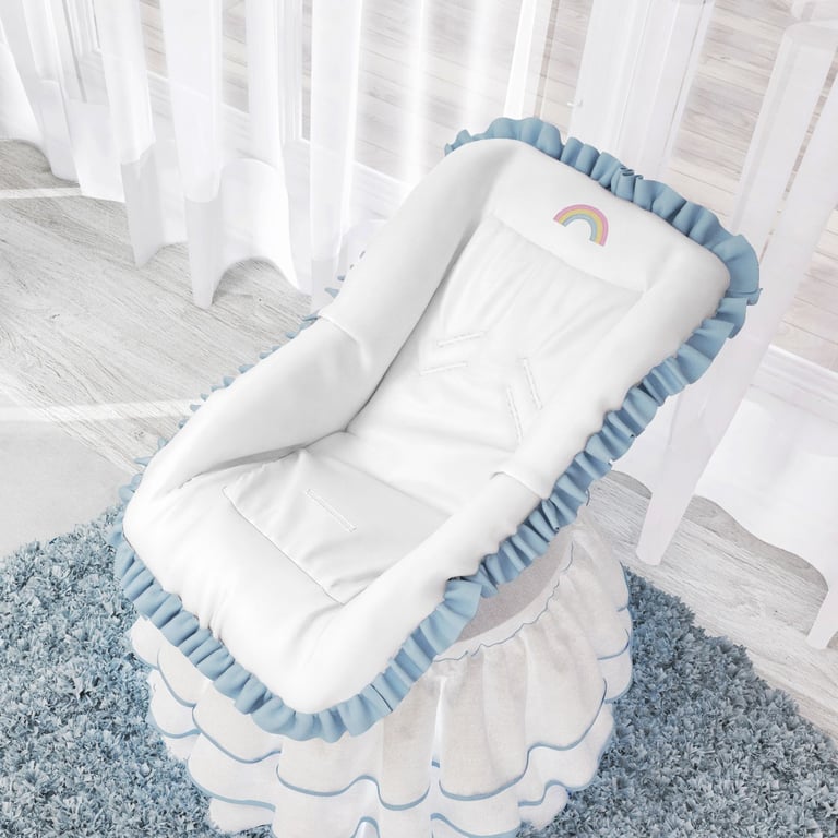 Capa para Bebê Conforto Arco-Íris