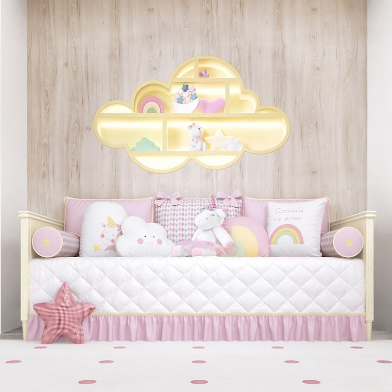 Kit Cama Babá Amiguinhas Unicórnio