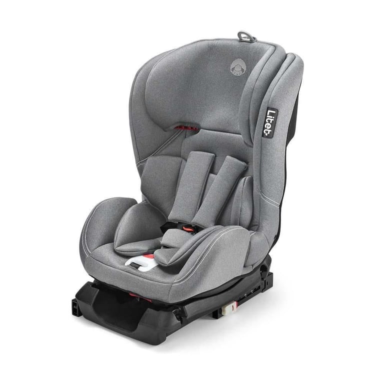 Cadeirinha de Carro Litet Wee Isofix Cinza