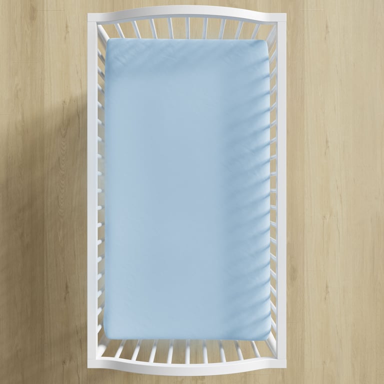 Lençol Berço com Elástico Branco