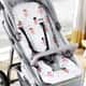 Capa de Carrinho com Protetor de Cinto Bailarinas Baby - imagem 2