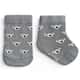 Kit Meia Tal Pai Tal Filhos Trocapé Coala e Folhas Cinza 6 Pares Tam 13/20, 25/28 e 39/43 - imagem 1