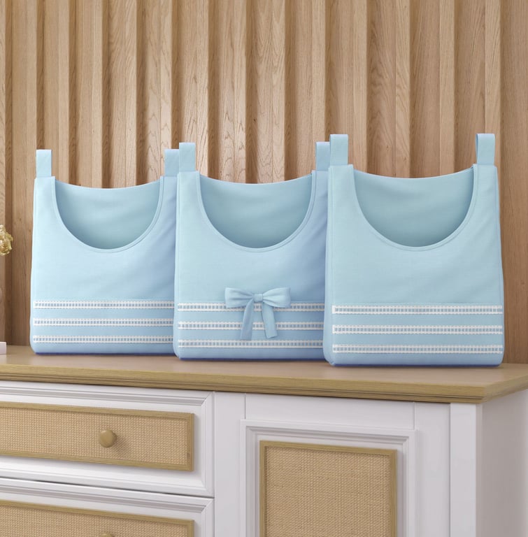 Porta Fraldas Varão Branco Clássico