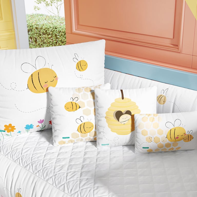 Kit Berço Abelhinhas no Jardim — vista alternativa