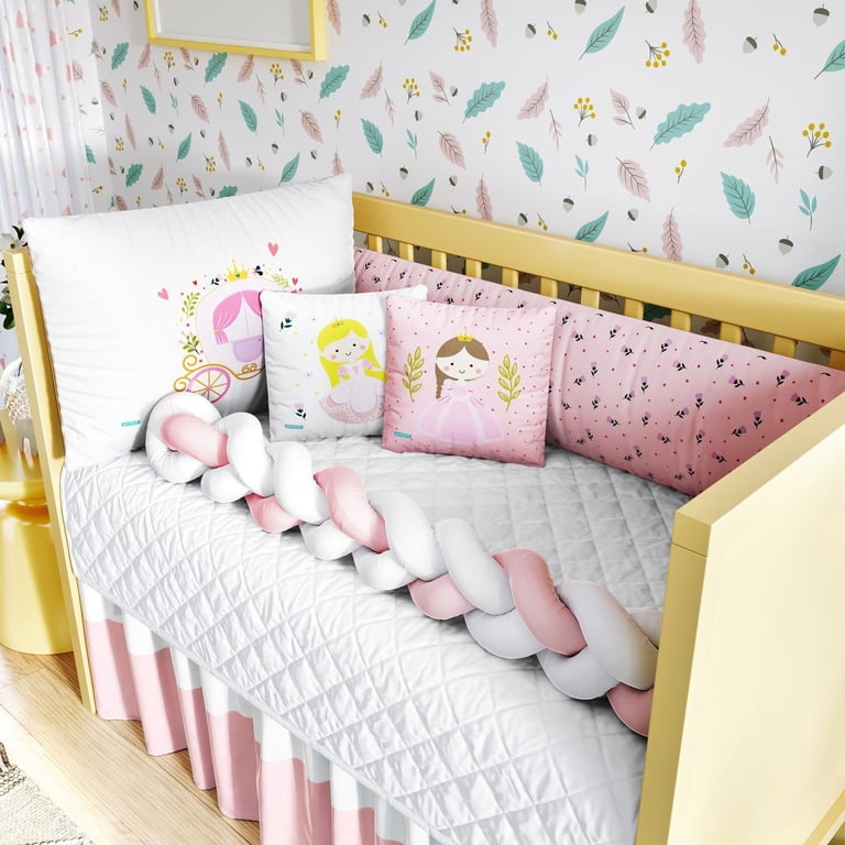 Kit Berço Trança Carruagem Encantada — vista alternativa