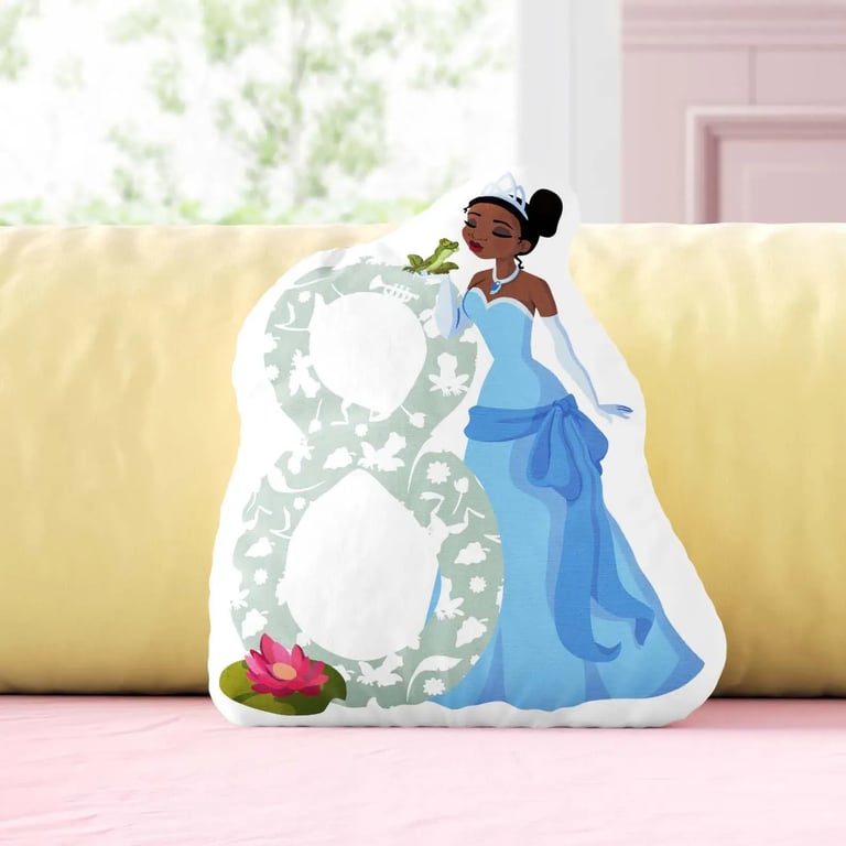 Almofada Mesversário 08 meses Princesas Disney