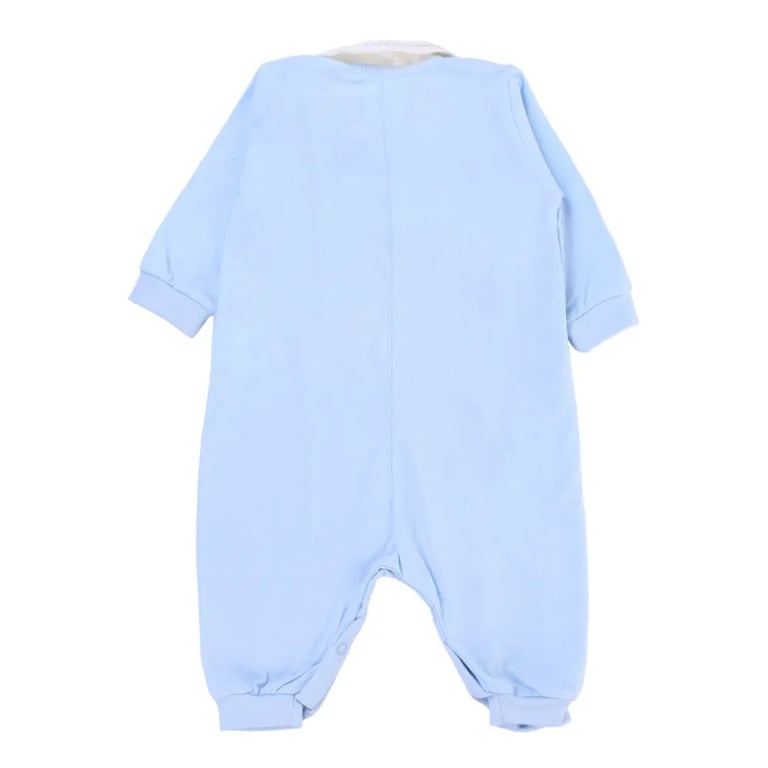 Saída Maternidade Sonho Mágico Gola Bordada Azul — vista alternativa