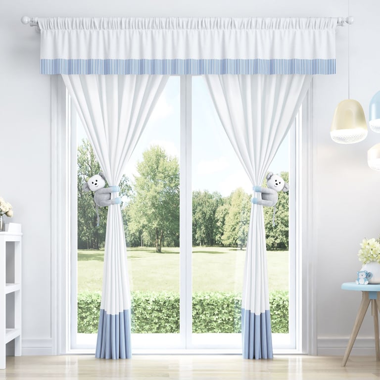 Cortina Amiguinhos Safári 1,50m