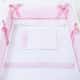 Kit Mini Berço Chevron Rosa - imagem 1
