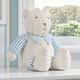 Urso Clássico Tricot Luxo Azul 42cm - imagem 3