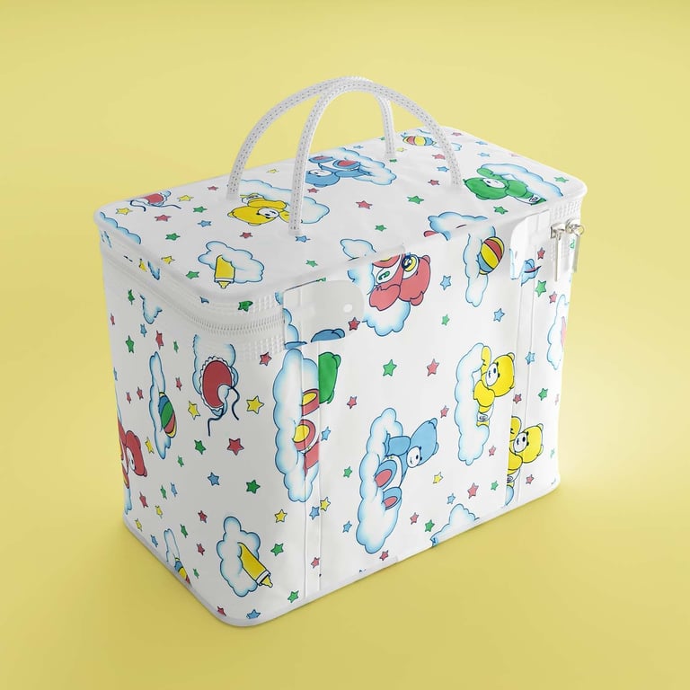 Bolsa Térmica Ursinhos nas Nuvens 7L — vista alternativa